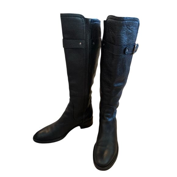 Vintage Cole Haan Italian Handcrafted Leather Equestrian Riding Boots Pristine 7 - Picture 2 of 9